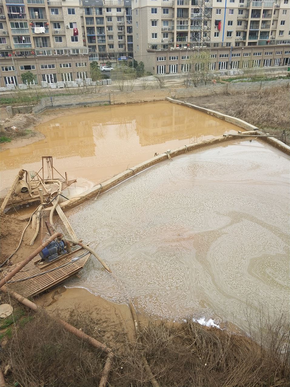 刚察沉淀池淤泥清理-厂区废水池淤泥清淤